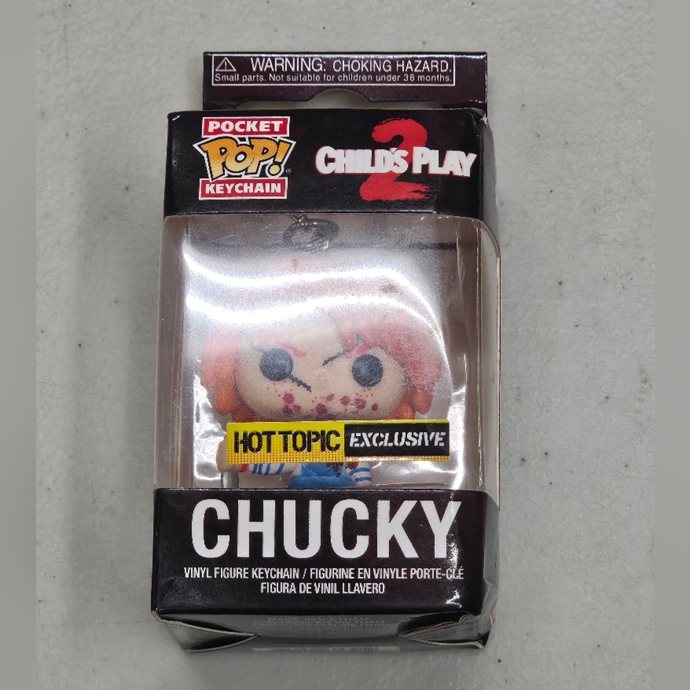 Child's Play 2 Chucky Funko Pocket Pop! Keychain